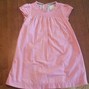 Mini Boden Pink Corduroy Dress